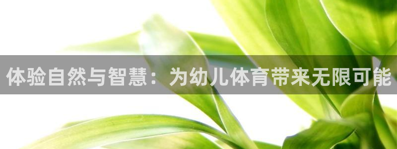 竞技宝官网登陆：体验自然与智慧：为幼儿体育带来无限可能